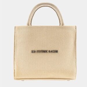 Brandon Blackwood ESR Canvas Tote bag in Tan Canvas | 7” X 5” | NWT